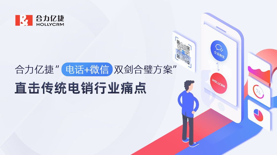 合力億捷電話(huà)+微信雙劍合璧方案，直擊傳統(tǒng)電銷(xiāo)行業(yè)痛點(diǎn)
